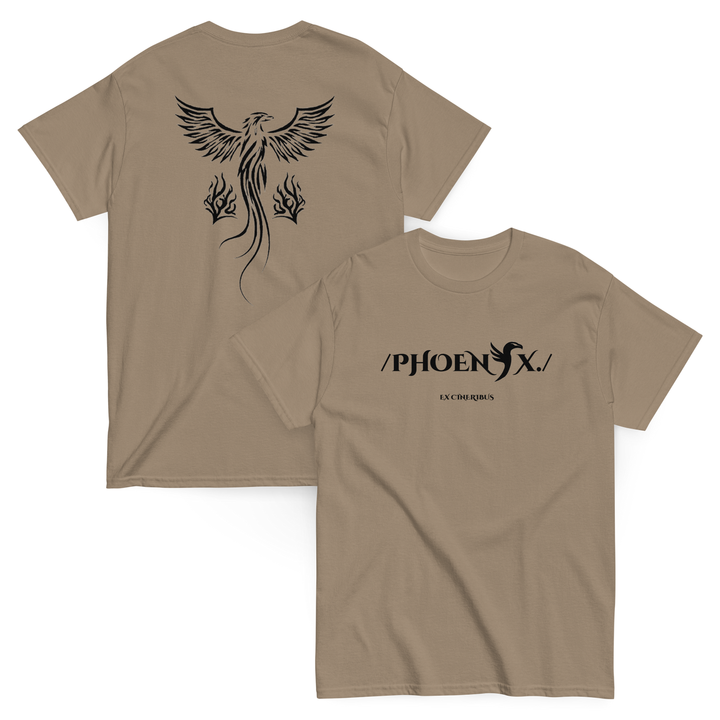 CAMISETA PHOENIX NEGRO II CAPÍTULO I II SCRPTV