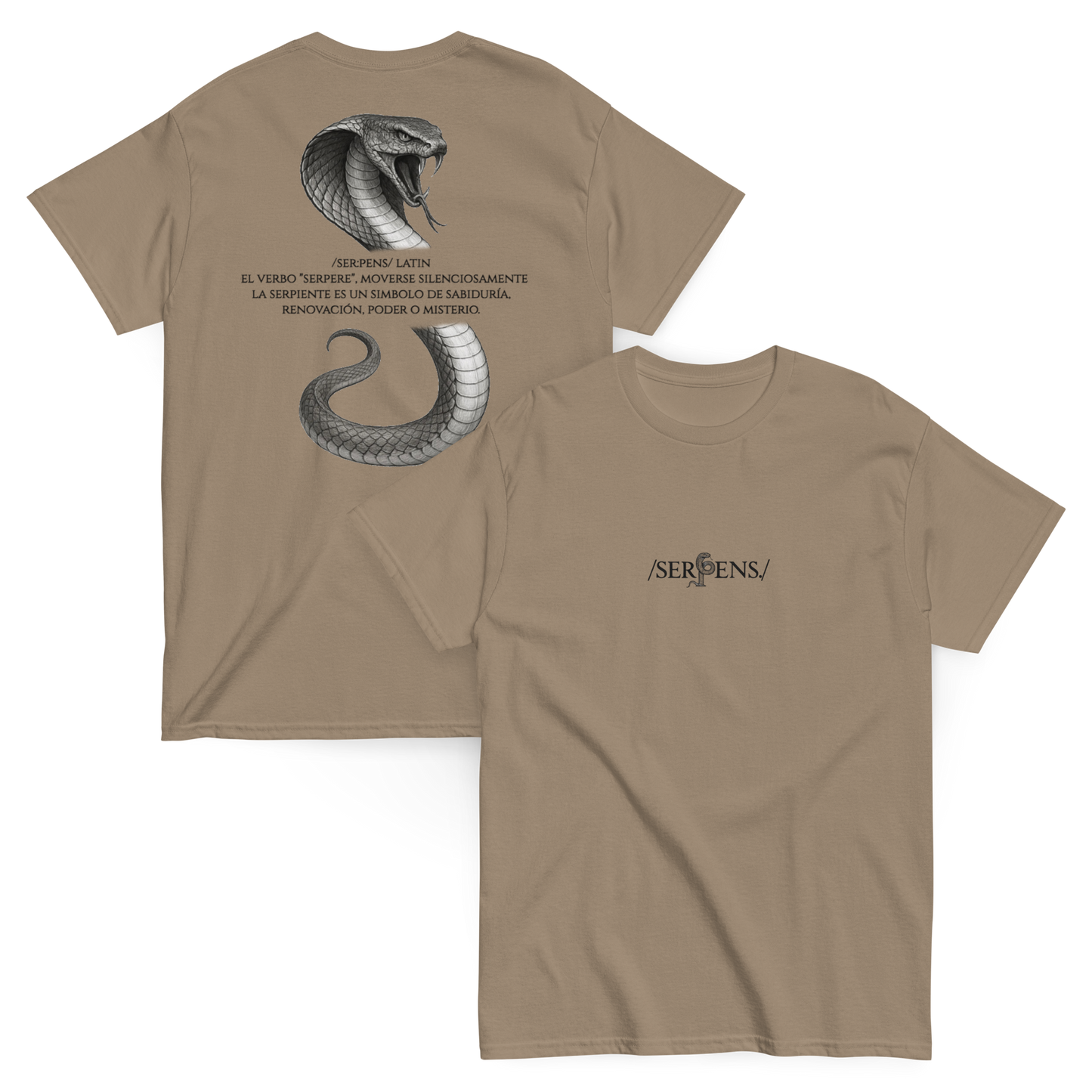 CAMISETA SERPENS II CAPÍTULO I II SCRPTV