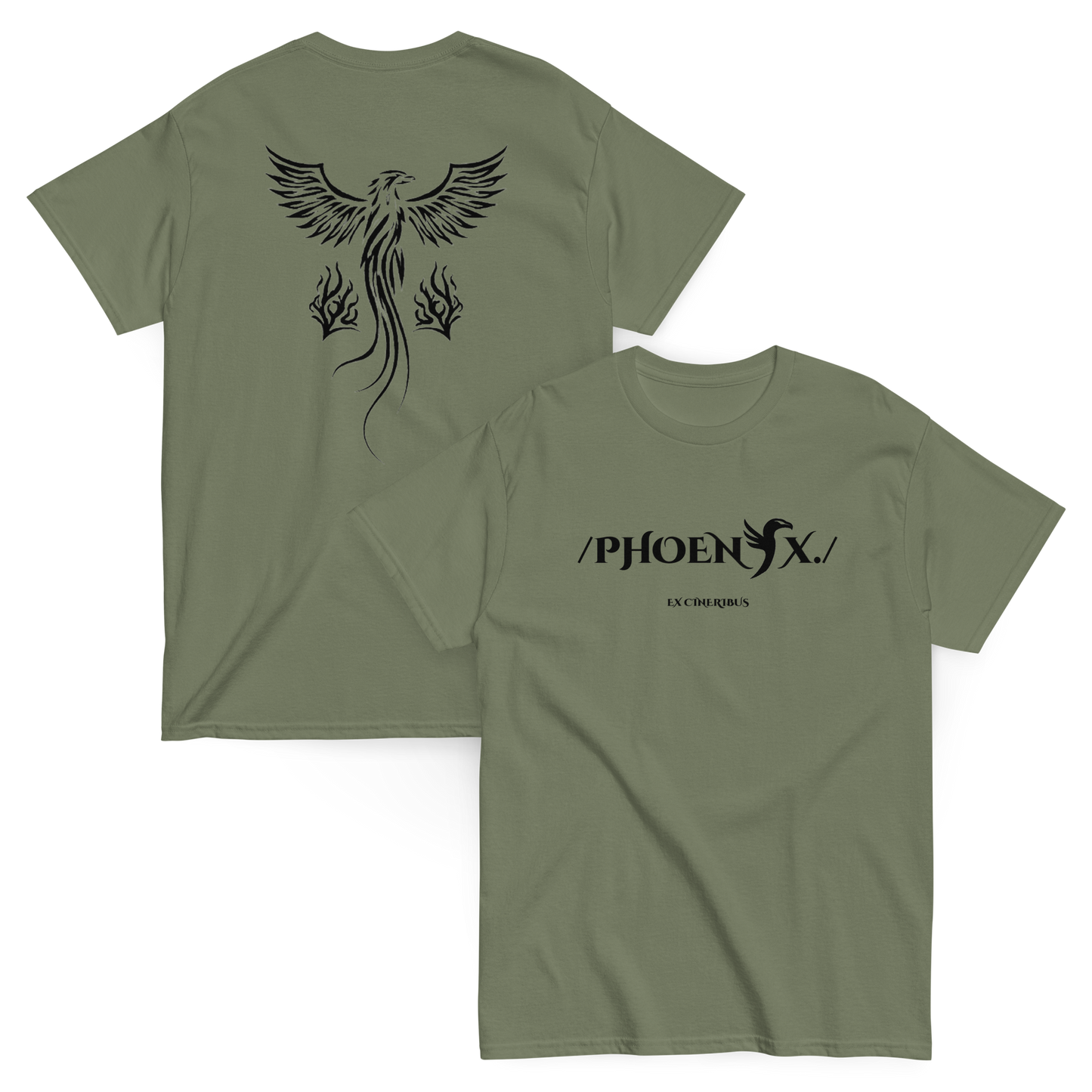 CAMISETA PHOENIX NEGRO II CAPÍTULO I II SCRPTV