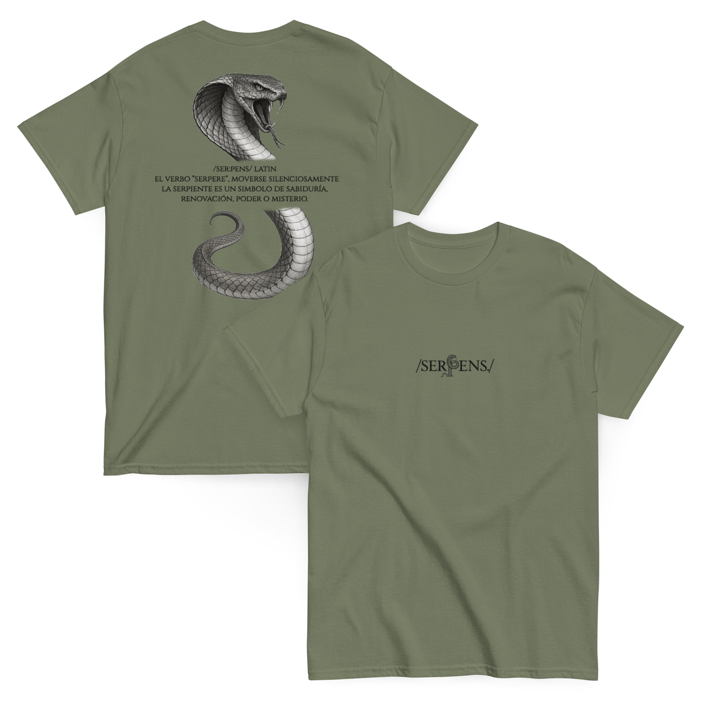 CAMISETA SERPENS II CAPÍTULO I II SCRPTV