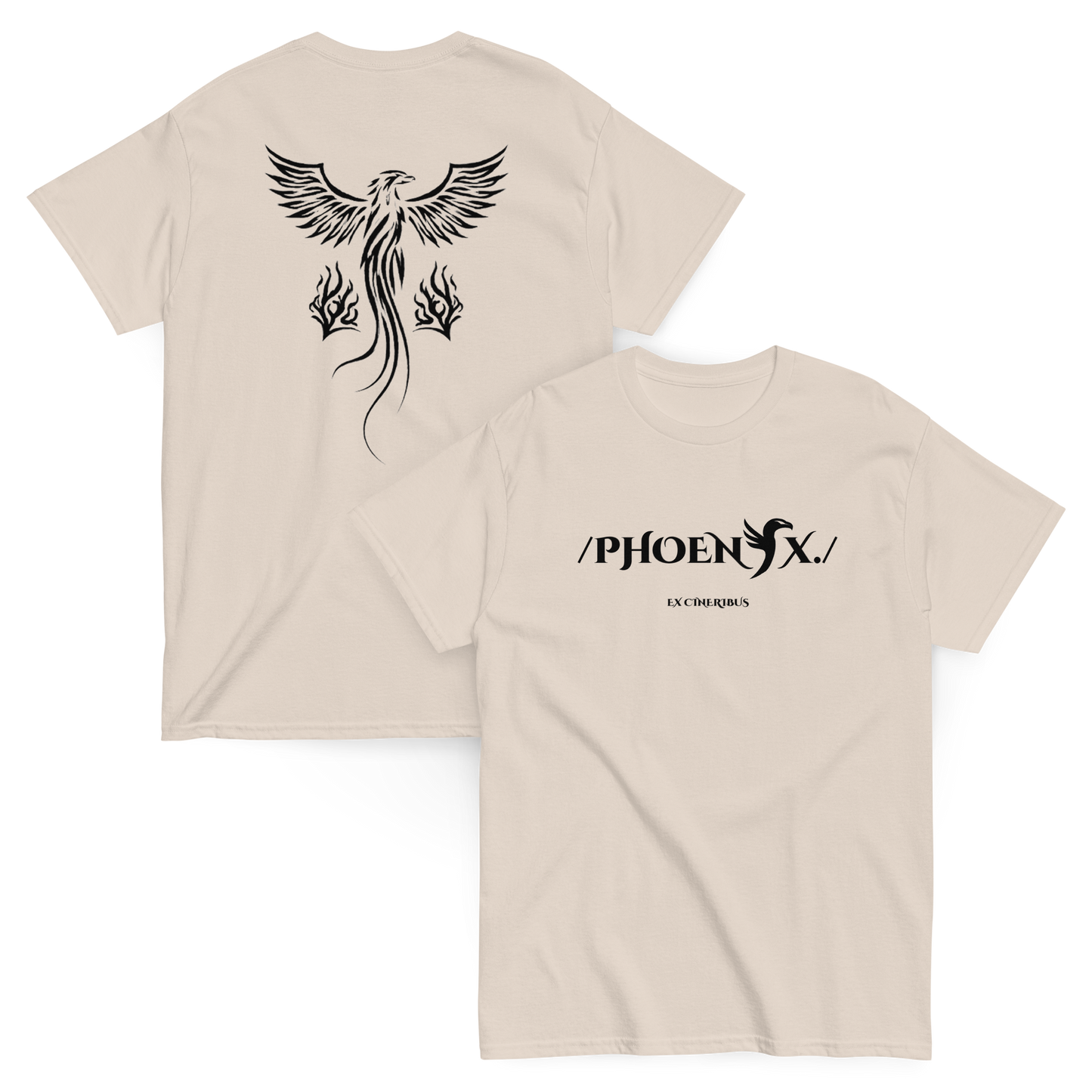 CAMISETA PHOENIX NEGRO II CAPÍTULO I II SCRPTV