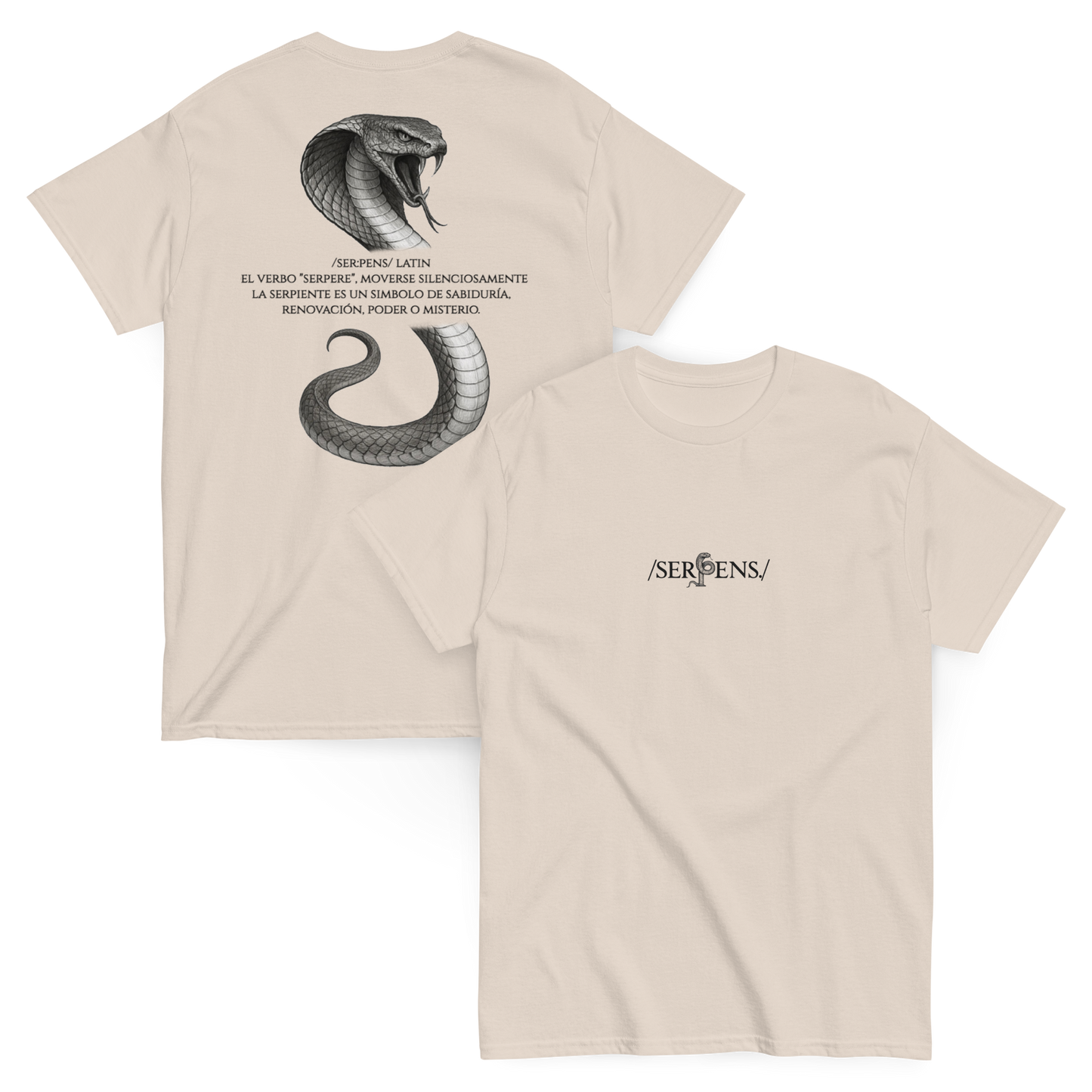 CAMISETA SERPENS II CAPÍTULO I II SCRPTV