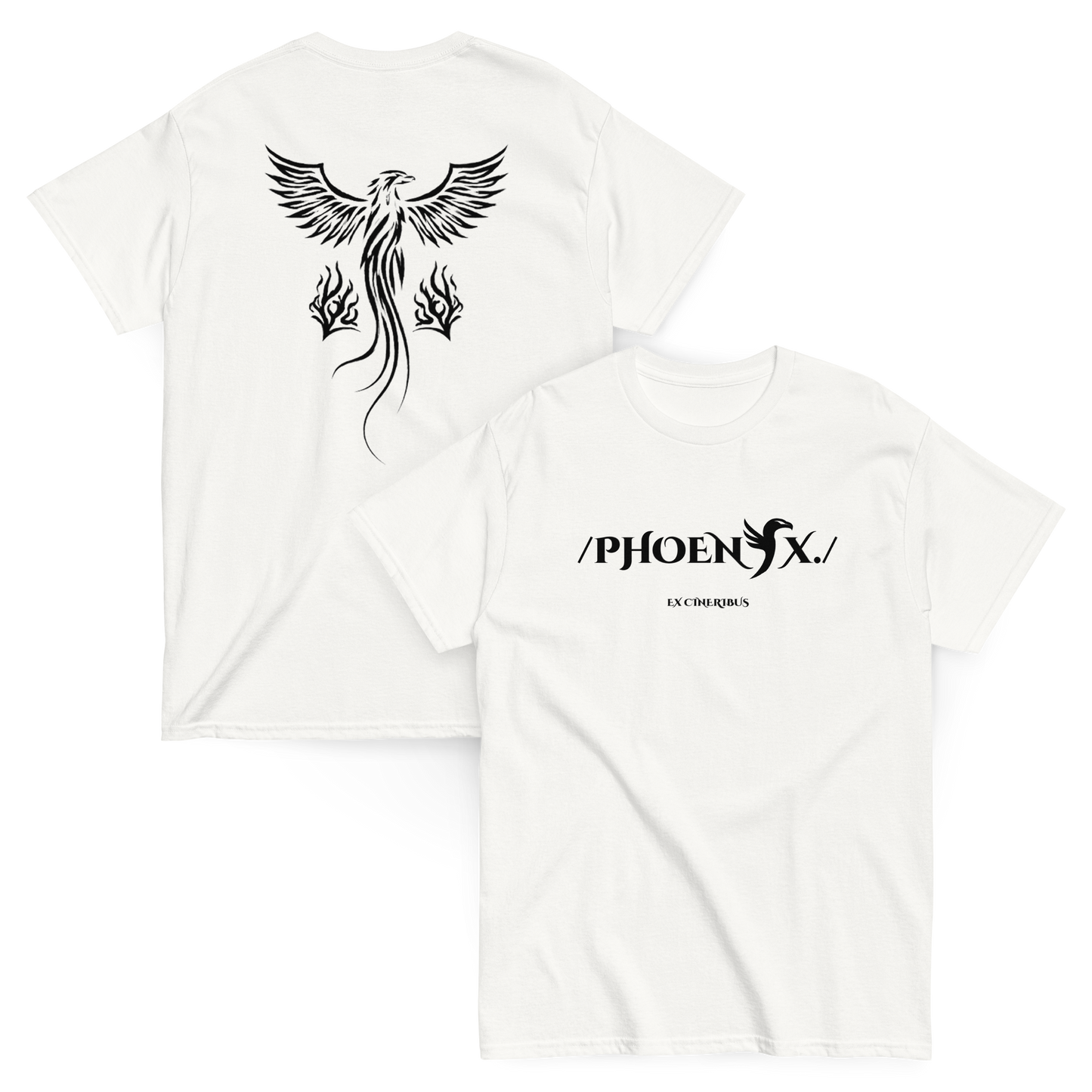 CAMISETA PHOENIX NEGRO II CAPÍTULO I II SCRPTV