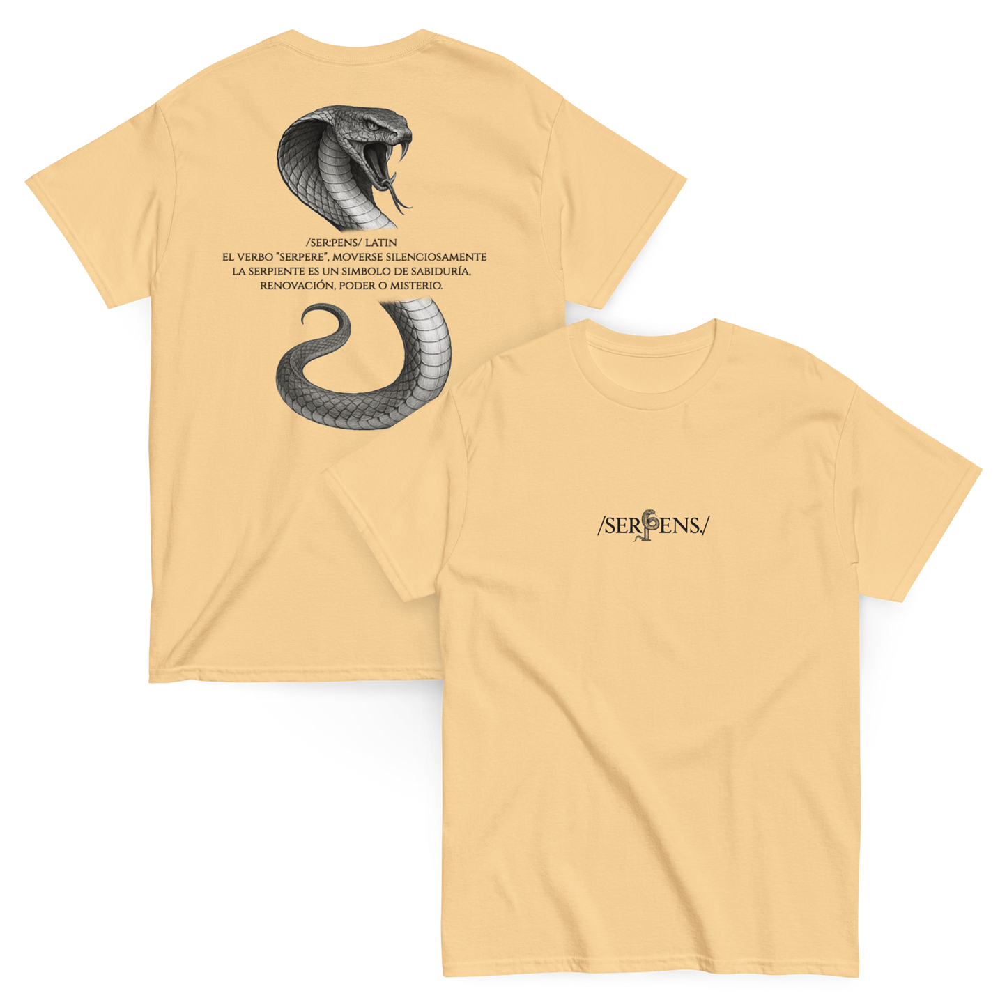 CAMISETA SERPENS II CAPÍTULO I II SCRPTV